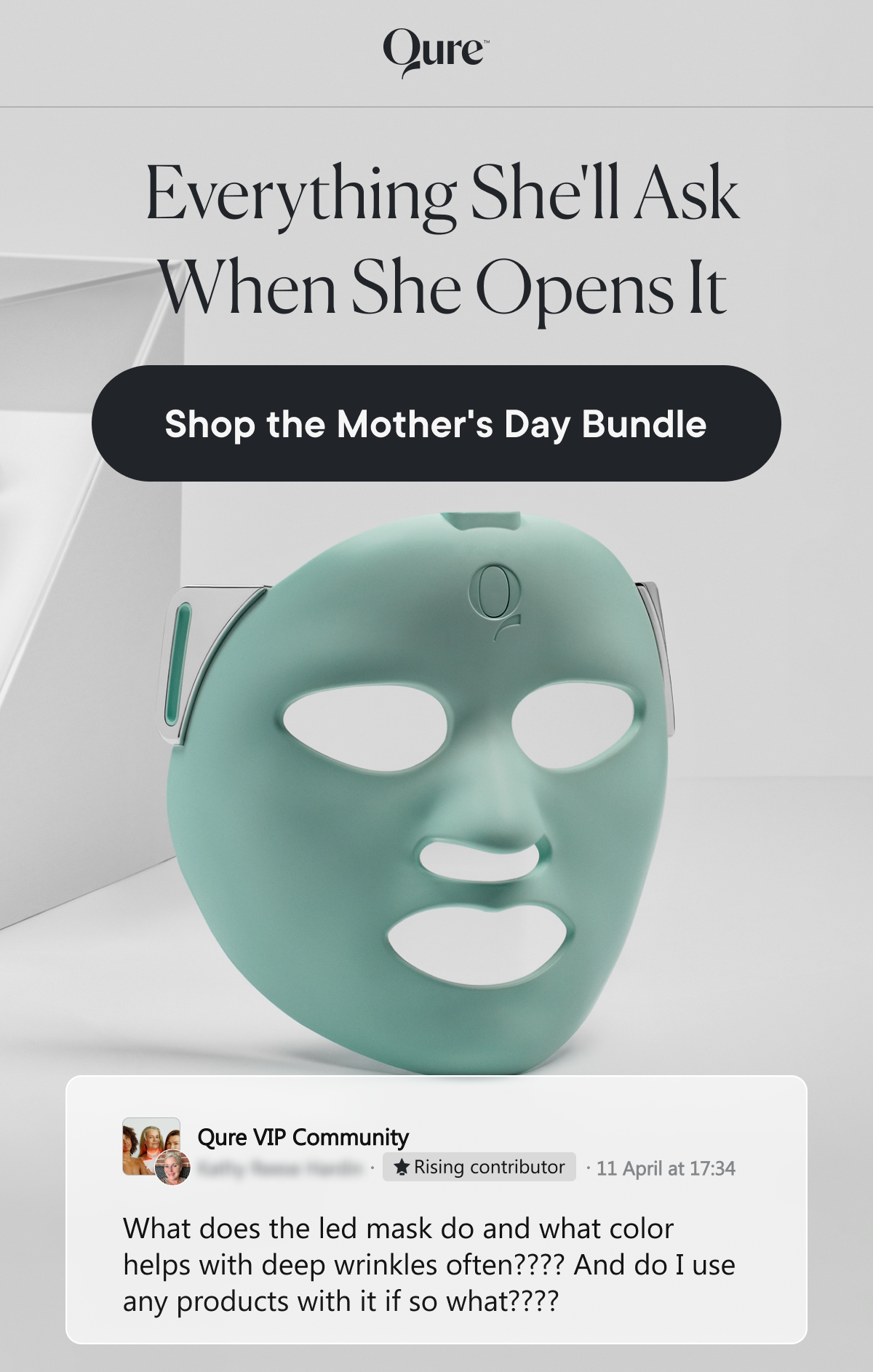 Everything She'll Ask When She Opens It