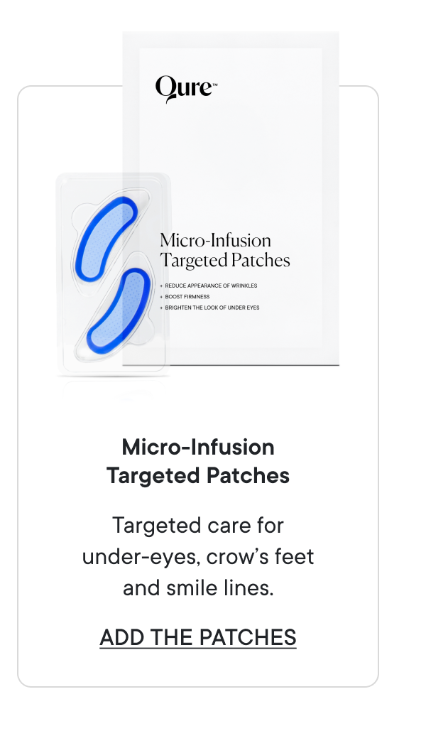 Micro-Infusion Targeted Patches | Targeted care for under-eyes, crow’s feet and smile lines. | Get the Patches