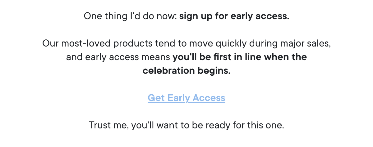 Get Early Access
