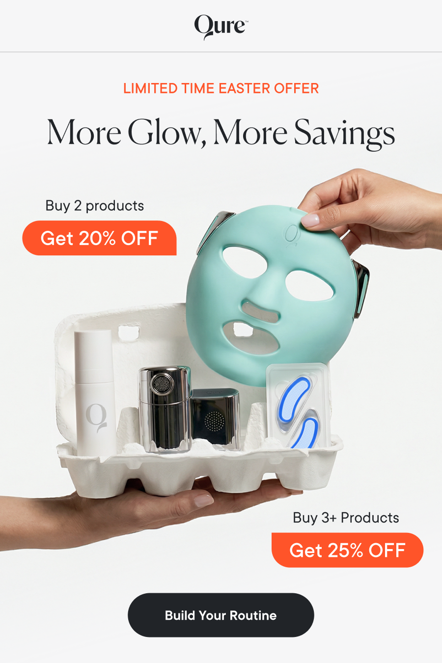 LIMITED TIME EASTER OFFER | Buy 2 products → 20% off | Buy 3+ products → 25% off