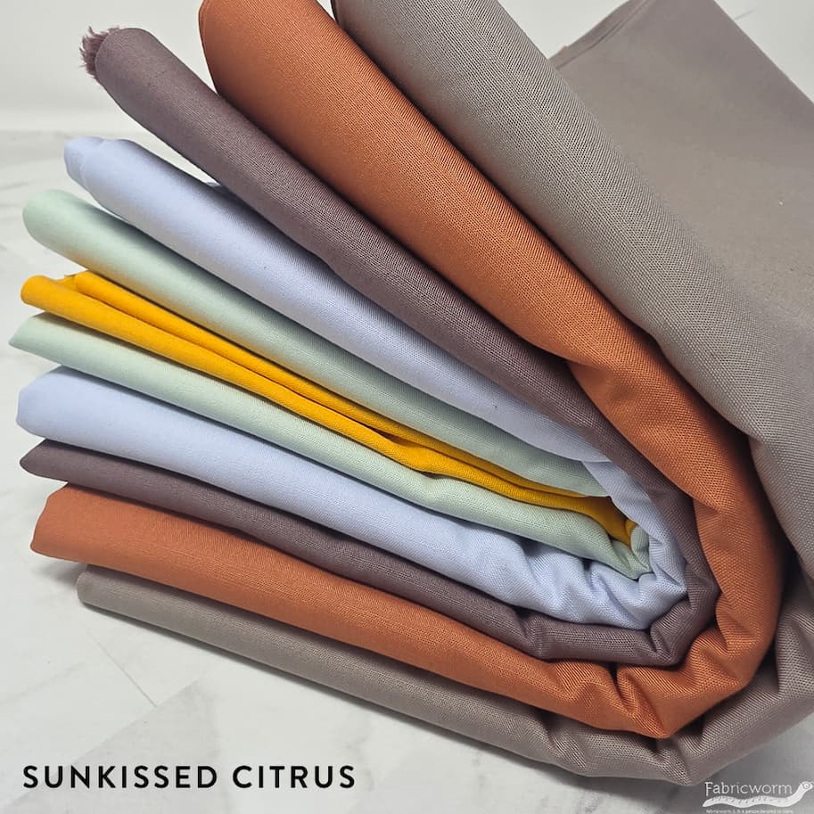 Artemis + Fowl Quilt Bundle - Sunkissed Citrus Colorway