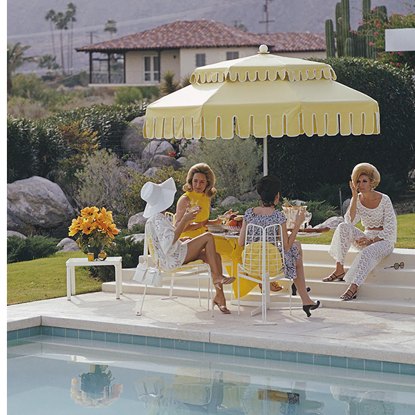 Slim Aarons "Nelda And Friends" Photograph