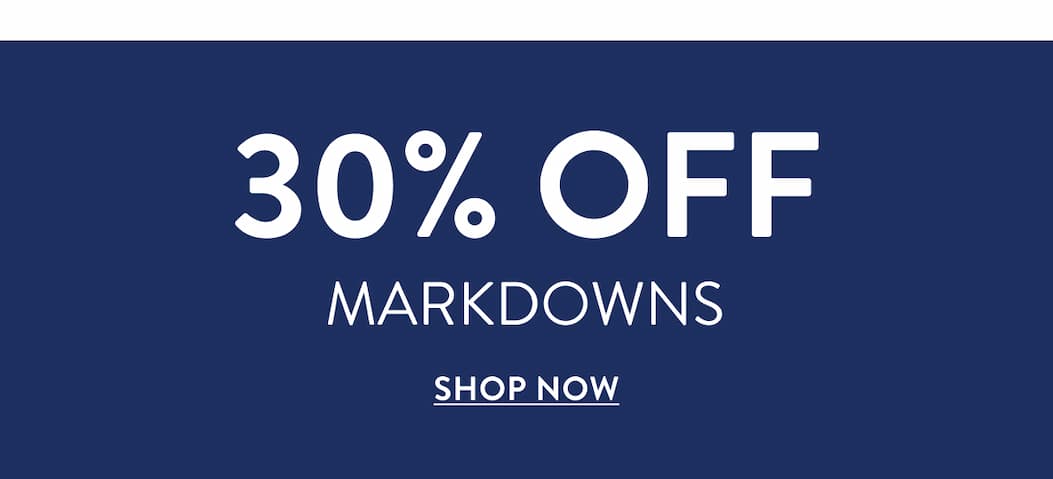 Shop Markdowns 
