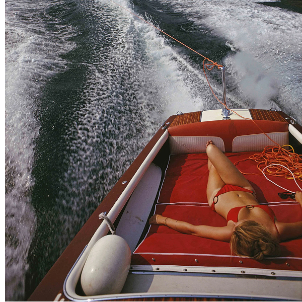 Slim Aarons "Leisure In Antibes" Photograph