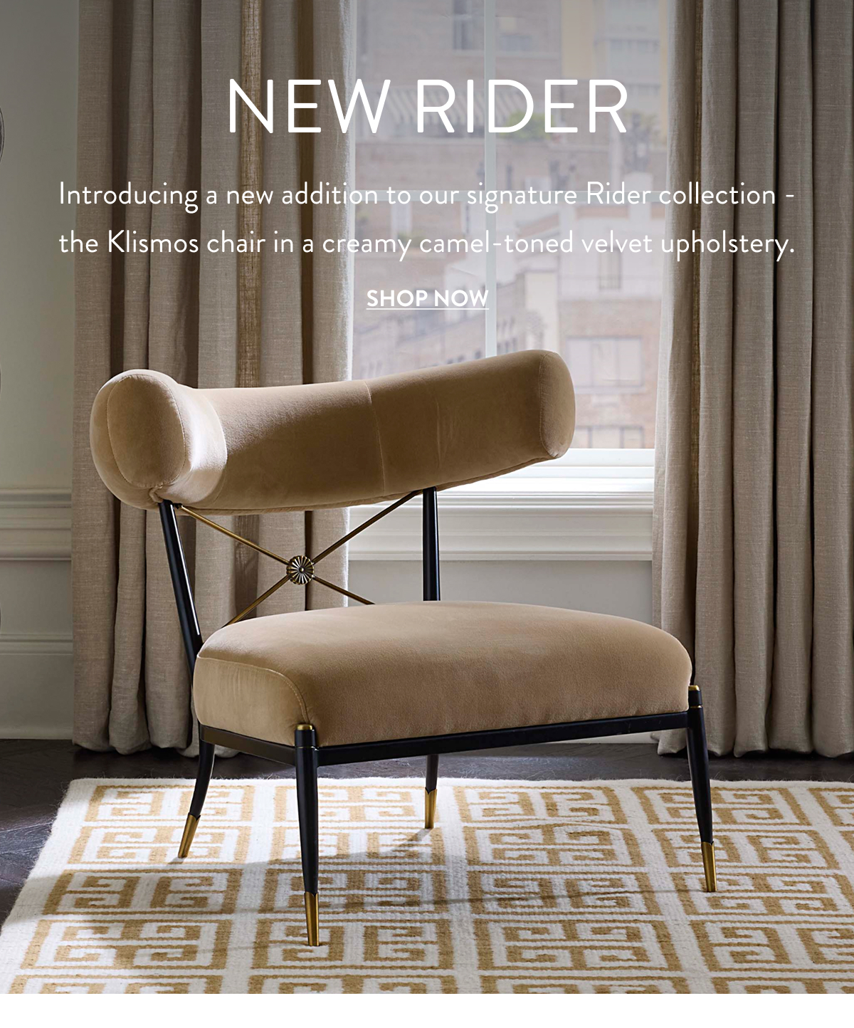 Rider Klismos Chair