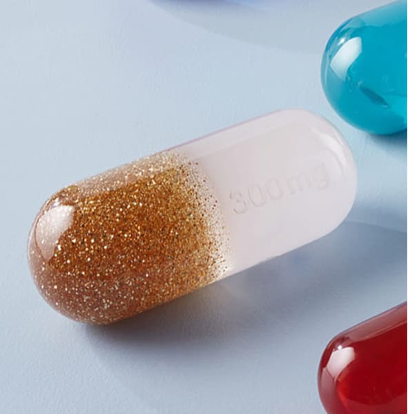 Medium Acrylic Pill
