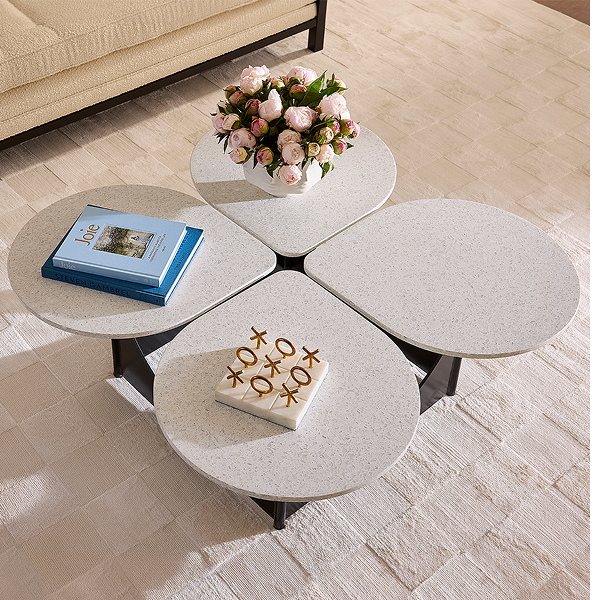 Milano Quatrefoil Cocktail Table