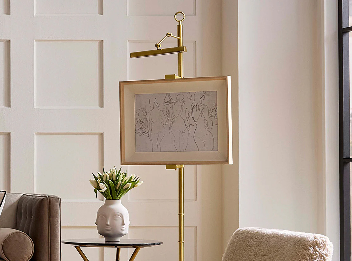 Meurice Easel Floor Lamp - Shop Floor Lamps