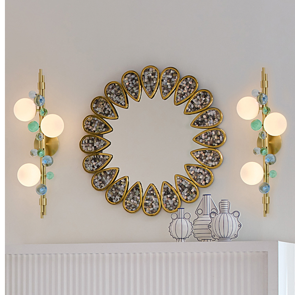 Globo Three-Light Sconce