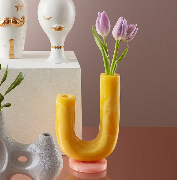 Como Double Tube Vase