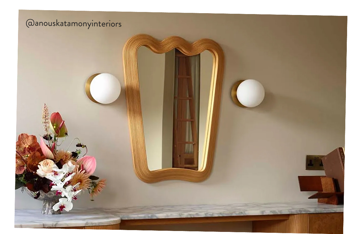 Riviera Ripple Mirror