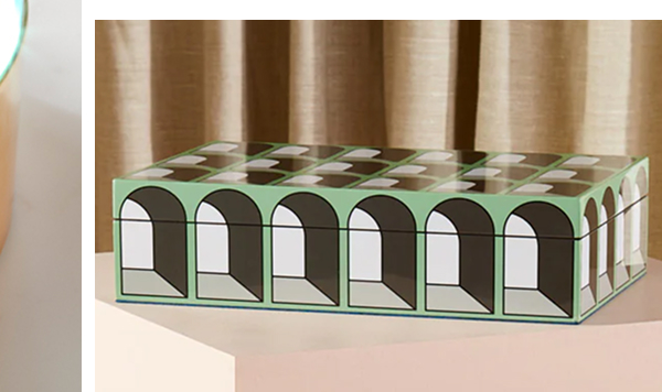 Large Arcade Lacquer Box