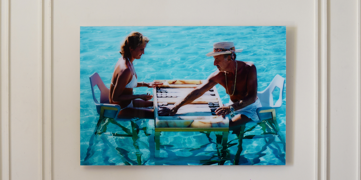 Slim Aarons "Keep Your Cool" Photograph