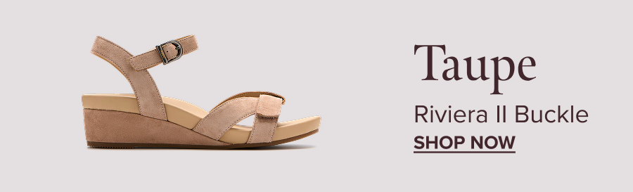 Riviera II Buckle - Taupe
