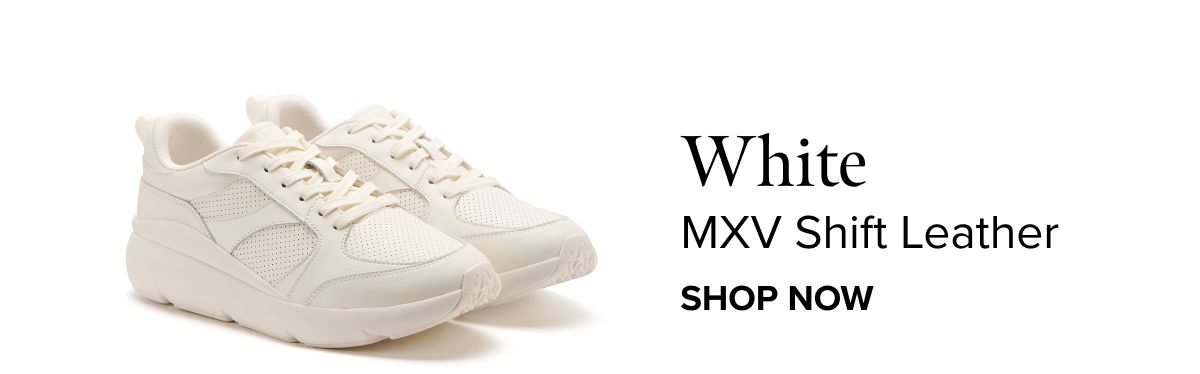 MXV Shift Leather - White