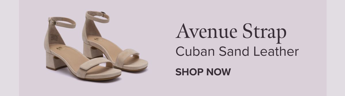 Avenue Strap - Cuban Sand Leather
