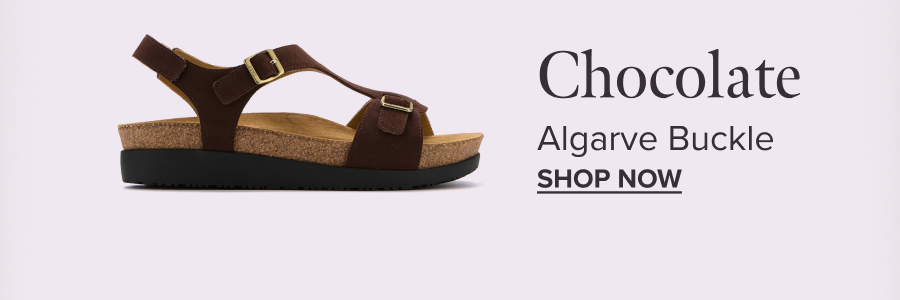 Algarve Buckle - Chocolate