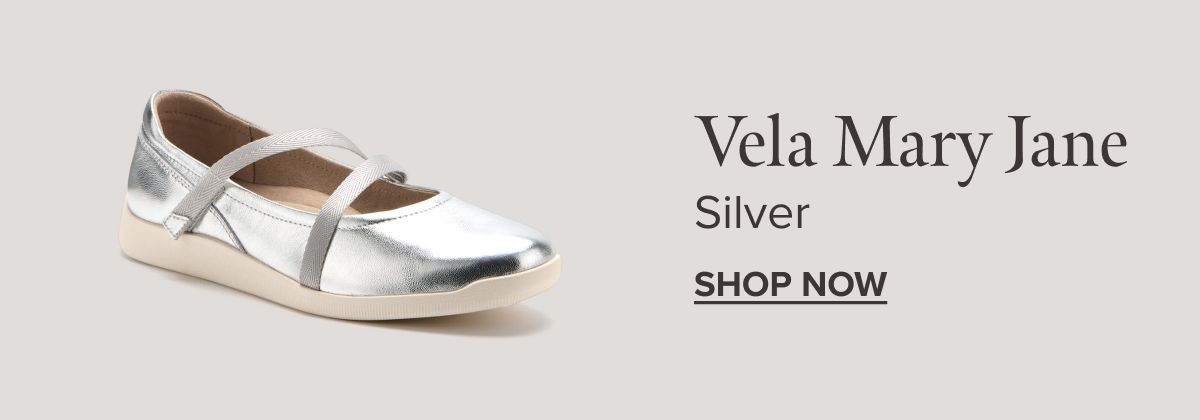 Vela Mary Jane - Silver