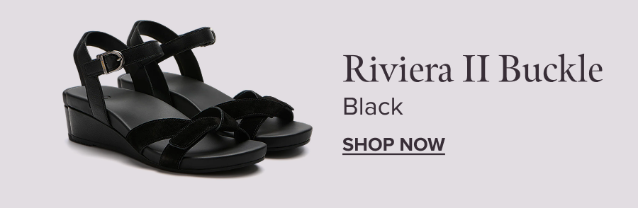 Riviera II Buckle - Black