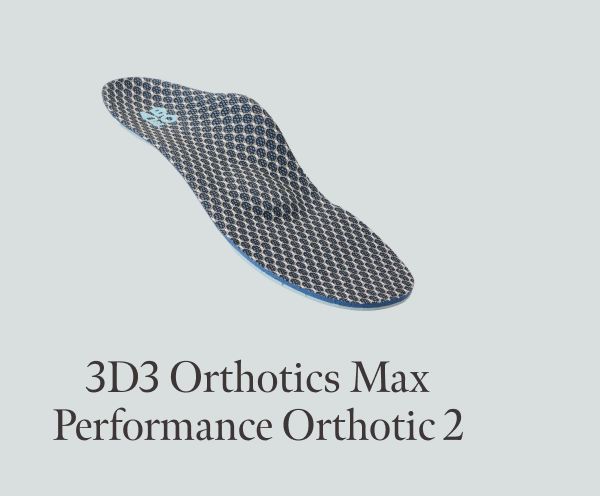3D3 Orthotics Max Performance Orthotic 2