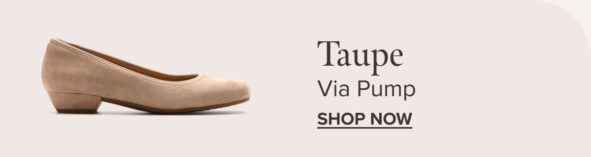 Via Pump - taupe