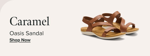 Oasis Sandal - Caramel