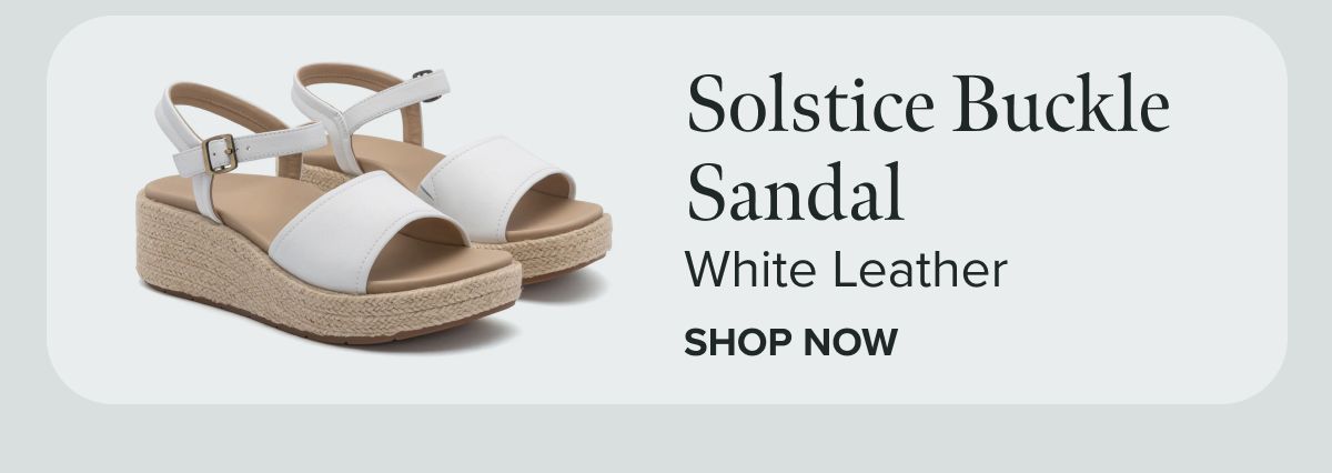 Solstice Buckle Sandal