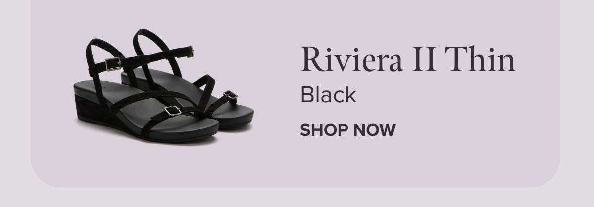 Riviera II Thin - Black
