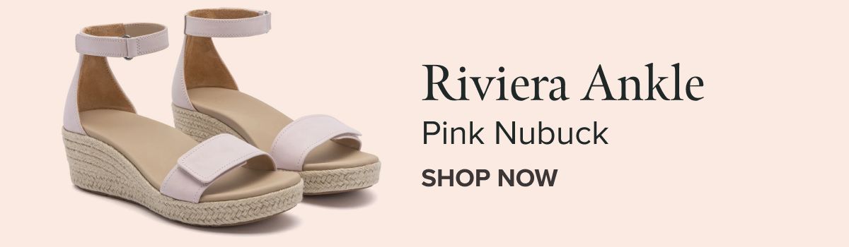 Riviera Ankle - Pink Nubuck