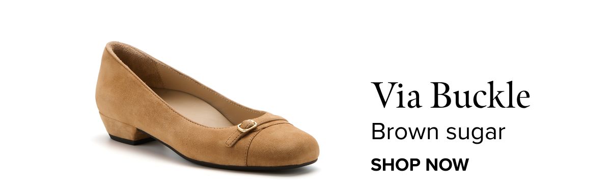 Via Buckle - Brown Sugar