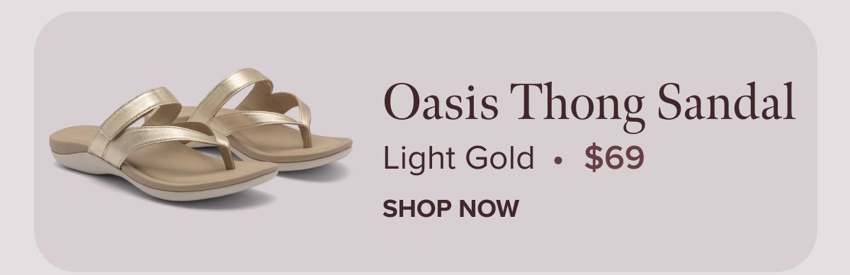 Oasis Thong Sandal