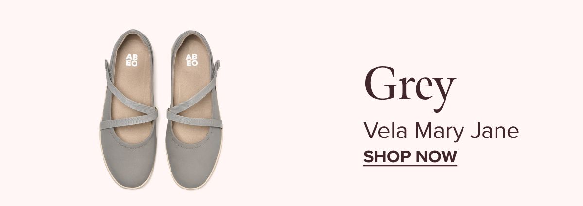 Vela Mary Jane - Grey