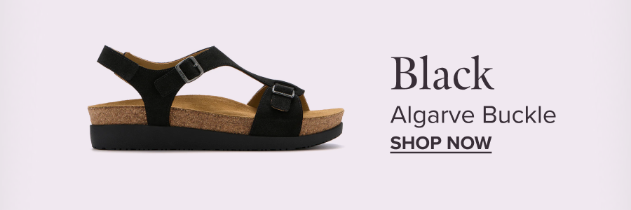 Algarve Buckle - Black