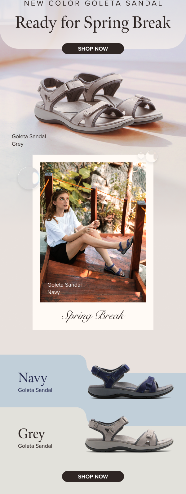 Goleta Sandal - New Color