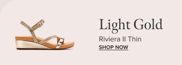 Riviera II Thin - Light Gold