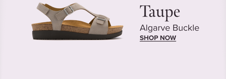 Algarve Buckle - Taupe