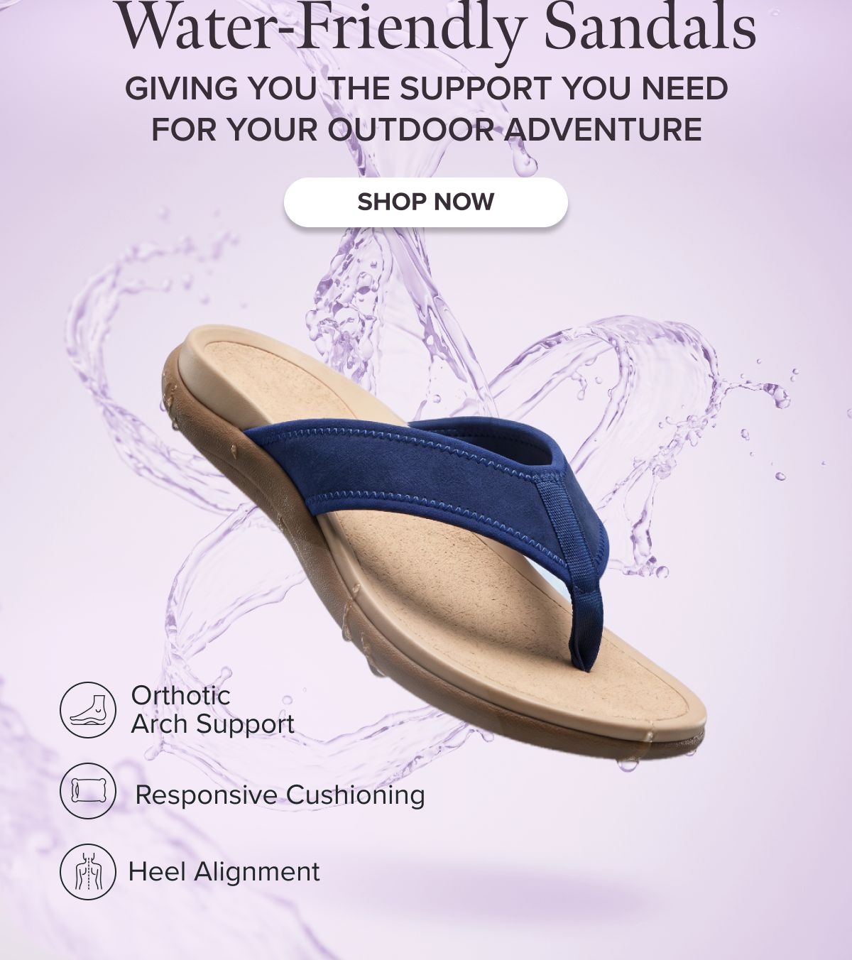 Water-Friendly Sandals
