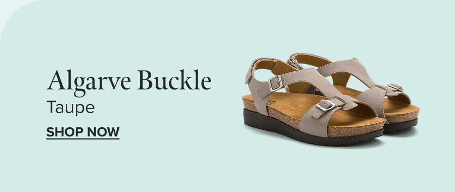 Algarve Buckle - Taupe