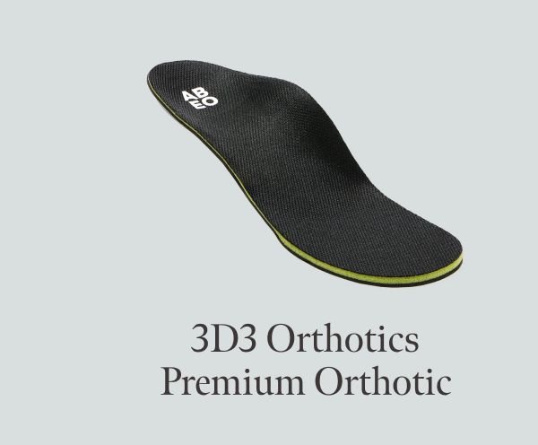 3D3 Orthotics Premium Orthotic