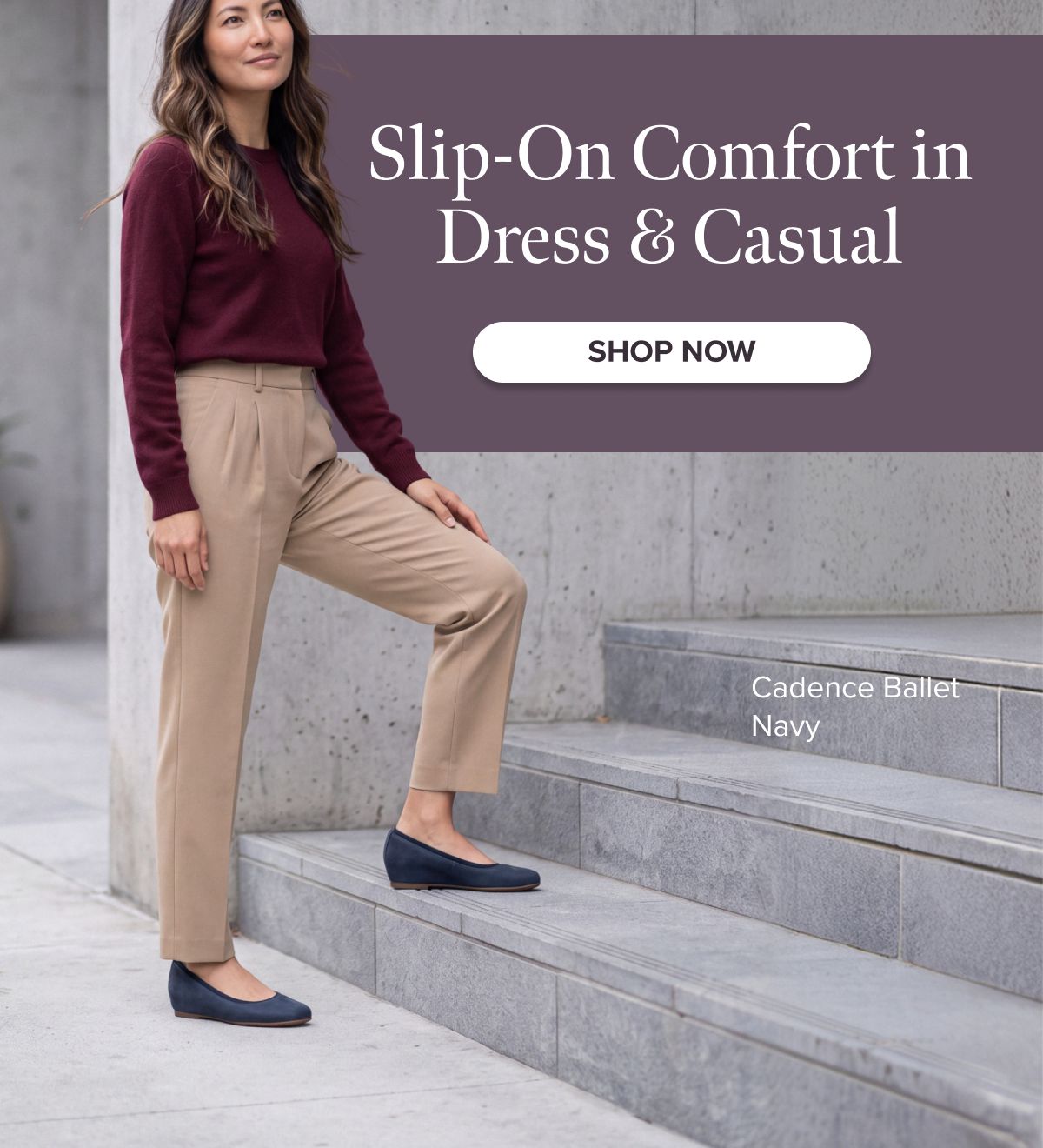 Slip-On Comfort in Dress & Casual