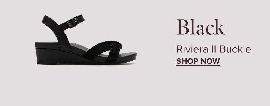 Riviera II Buckle - Black