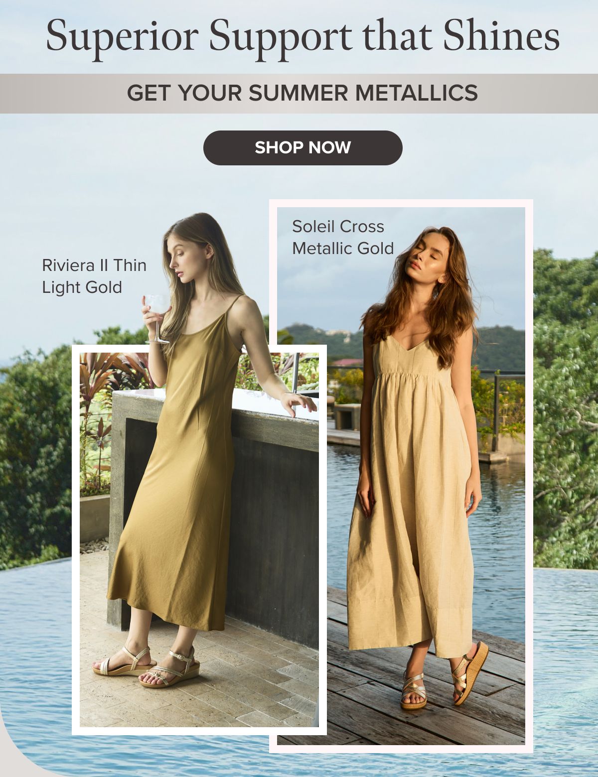 Get Your Summer Metallics
