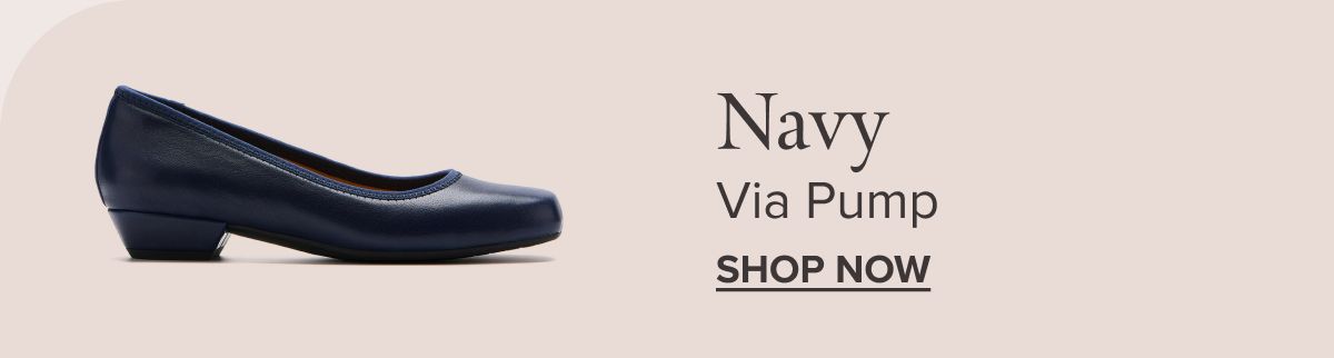 Via Pump - Navy