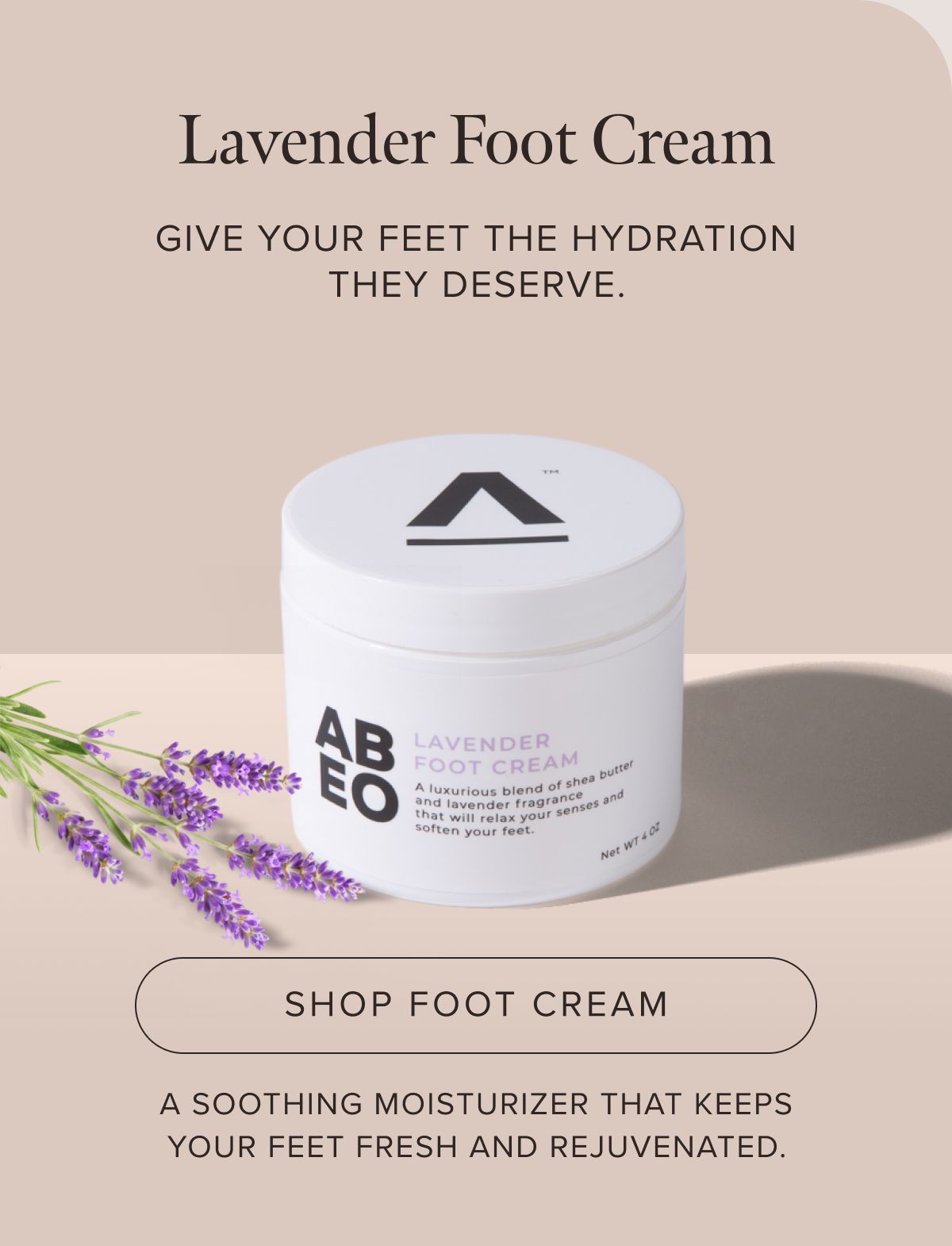 Lavender Foot Cream