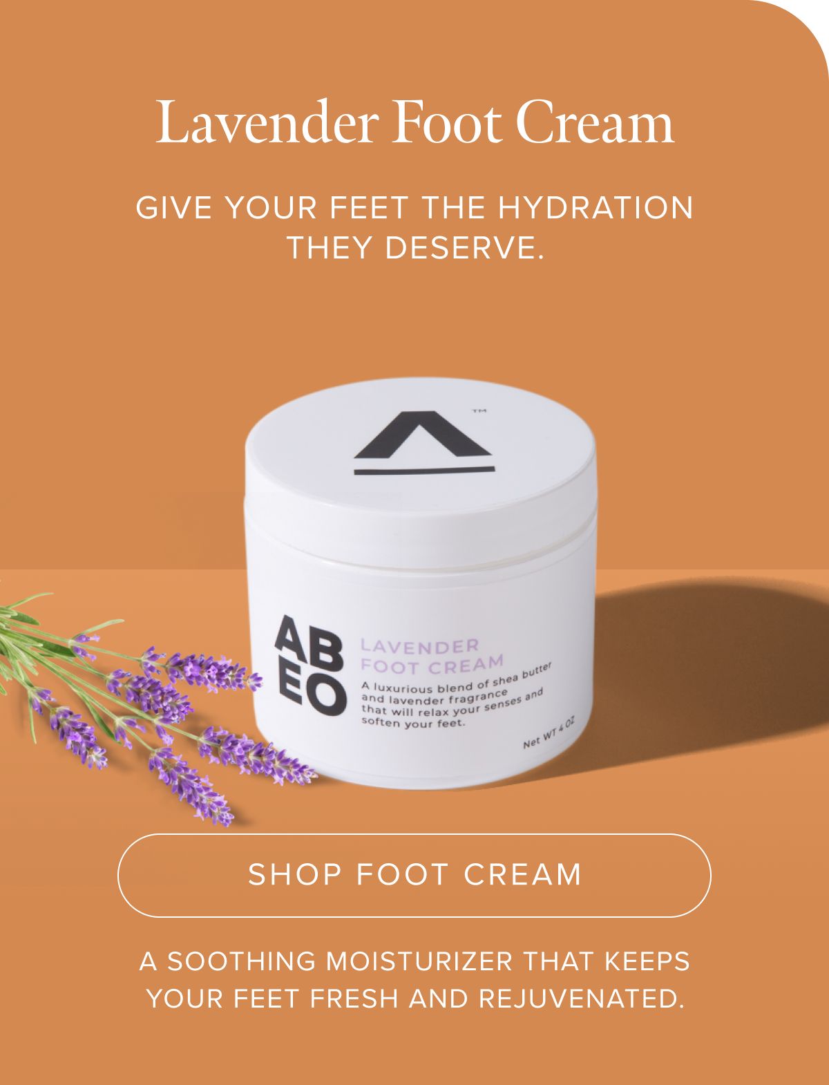 Lavender Foot Cream