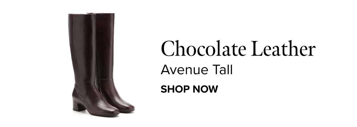 Avenue Tall - Chocolate Leather