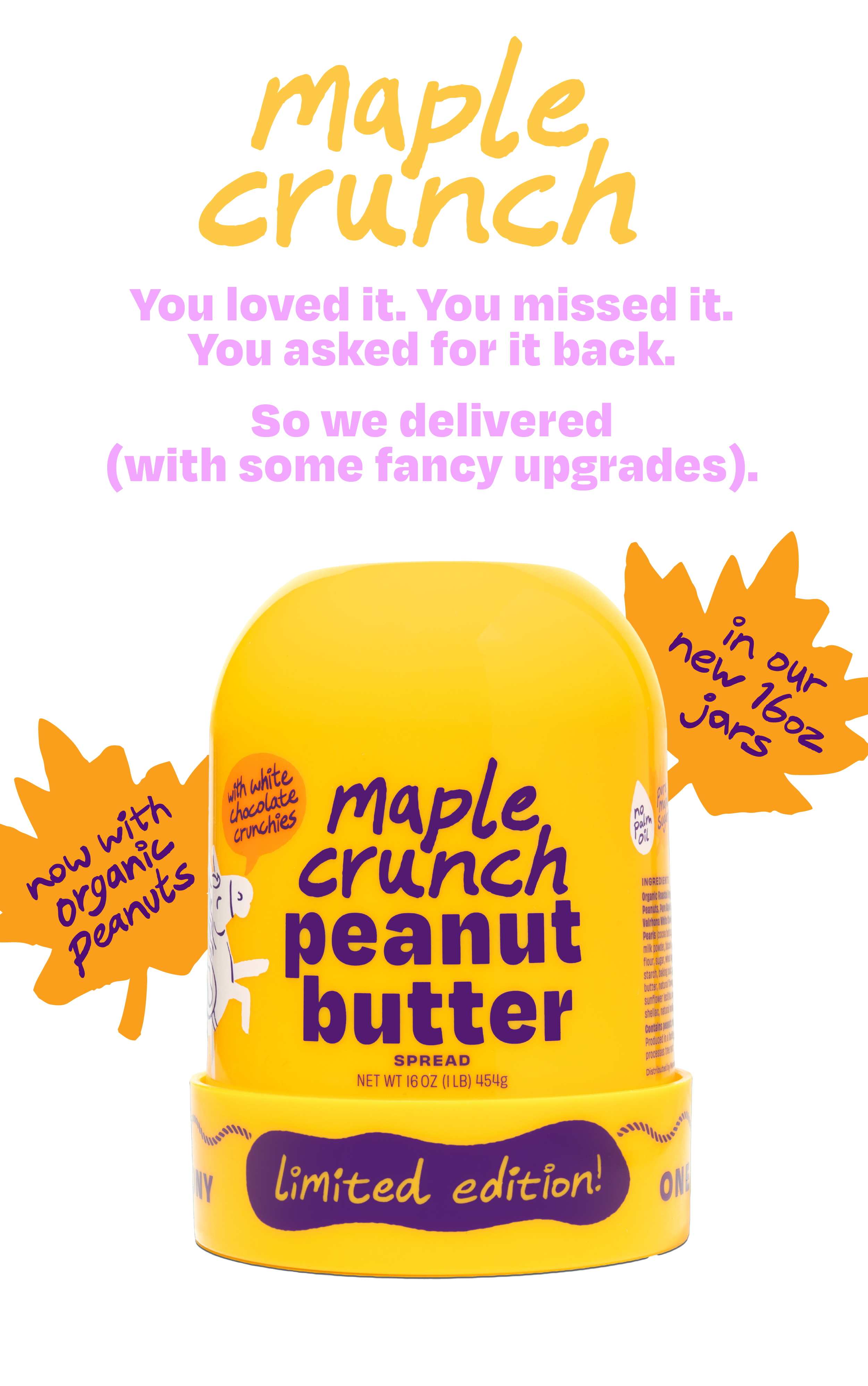 Maple Crunch Jar