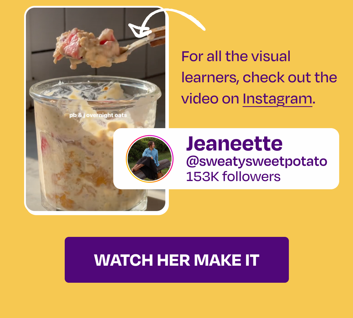 PBJ Overnight Oats