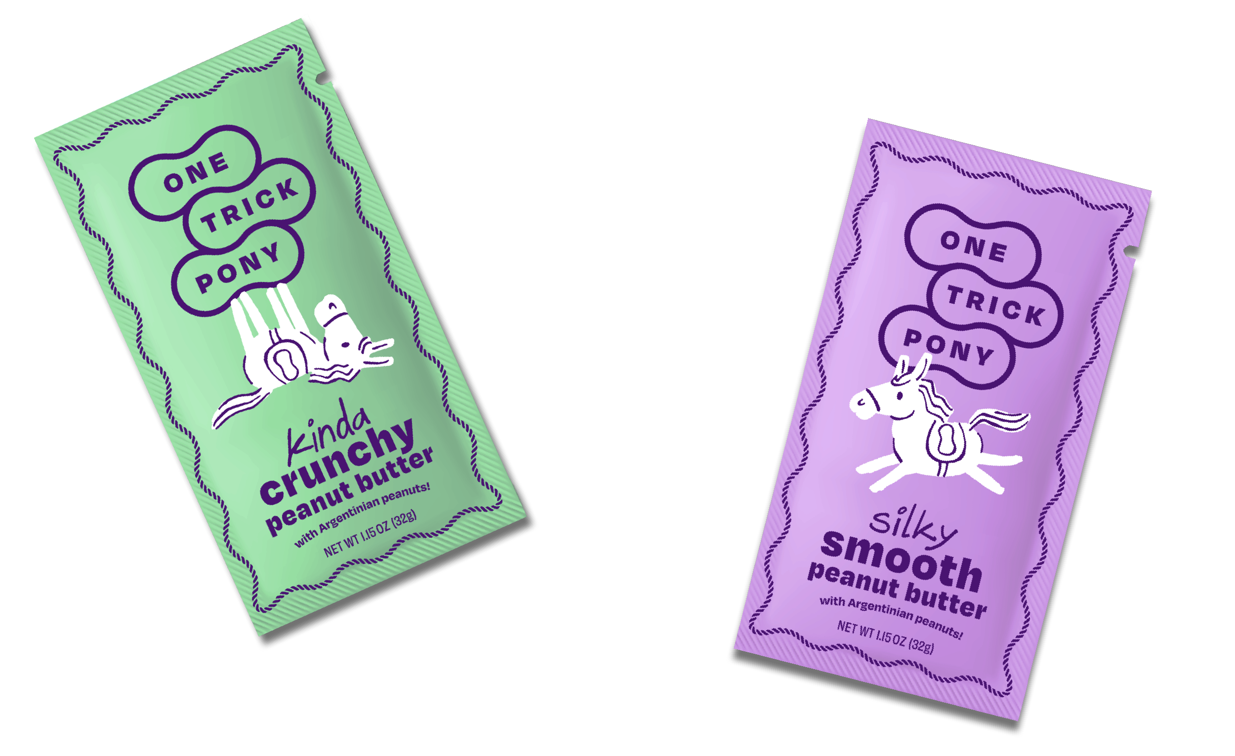 Single serve squeeze packets 
