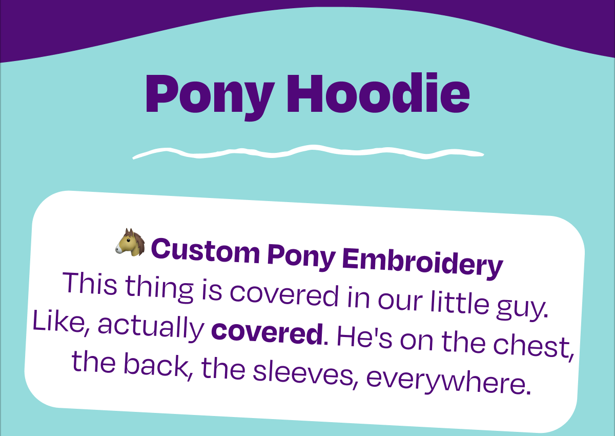 Pony Hoodie